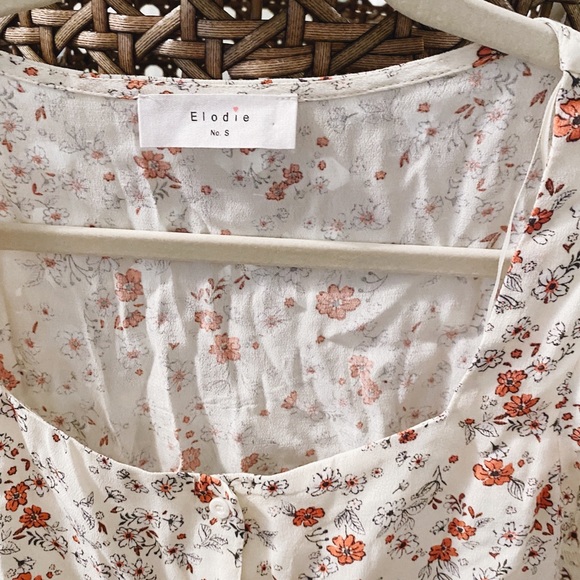 Floral Peasant Elodie blouse, sz S - Picture 3 of 6